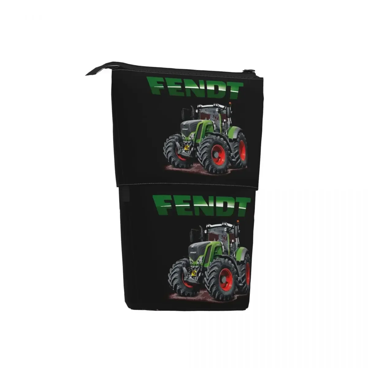Fendt German Tractors Reversible Pencil Case Pencil Pouch StorageBig Capacity Pen Box Pencil Bag for Students Gifts
