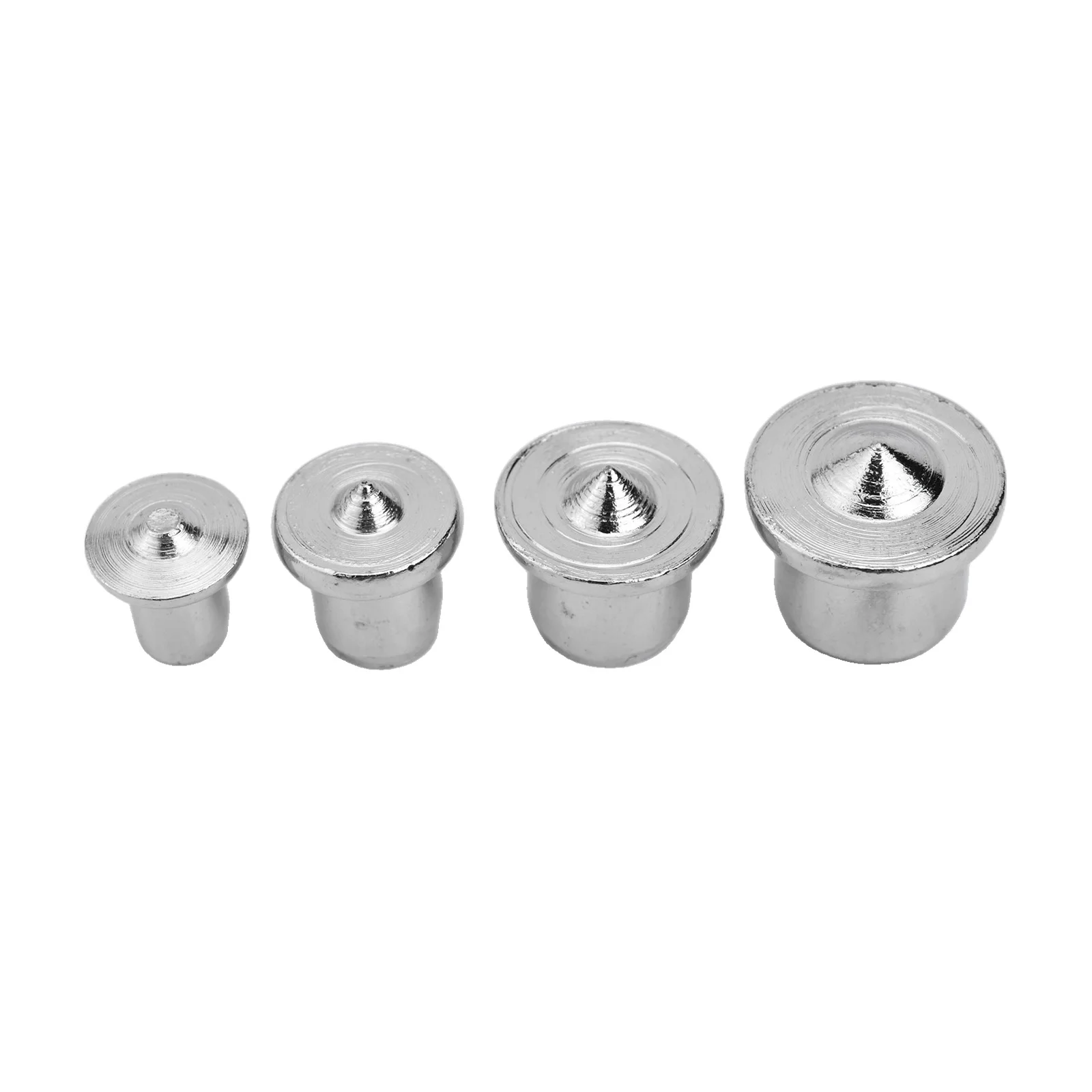 2022 Brand New Wood Dowel Wood Pin Locators 24PCS/Set 6/8/10/12mm For Solid Wooden Silver Workshop Woodworking