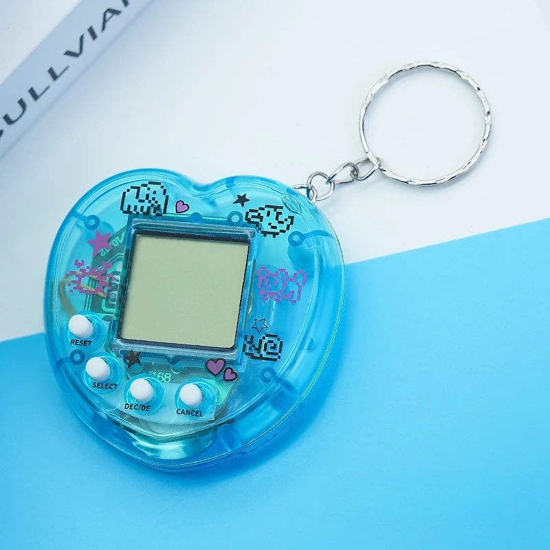 Kids Electronic Pets Game Tamagotchi Handheld Game Console Toy in Russian Original German Spanish Polish Virtual Digital Pet Toy