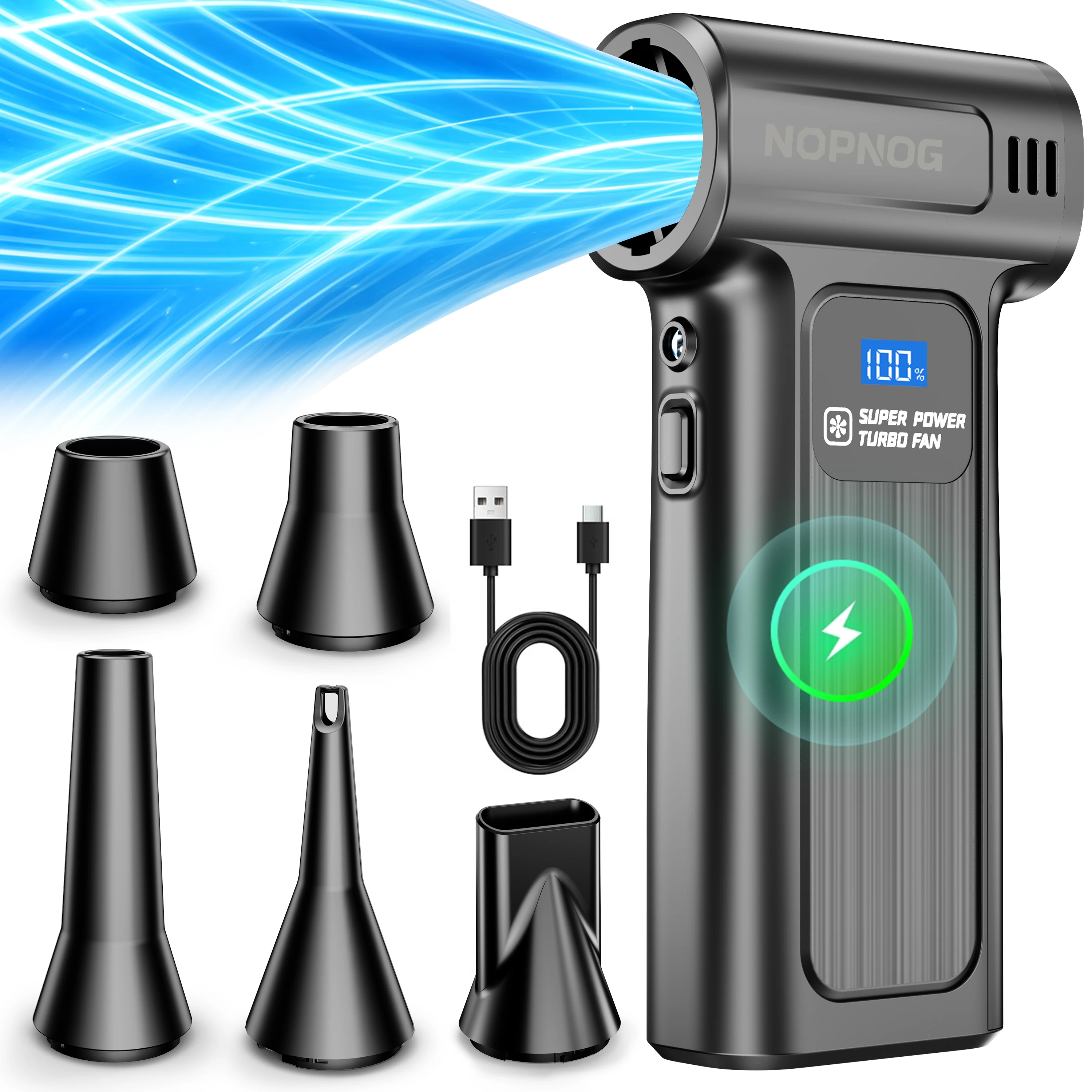 Dryer Car Blower - Car Accessories Violent Hair Dryer Turbo