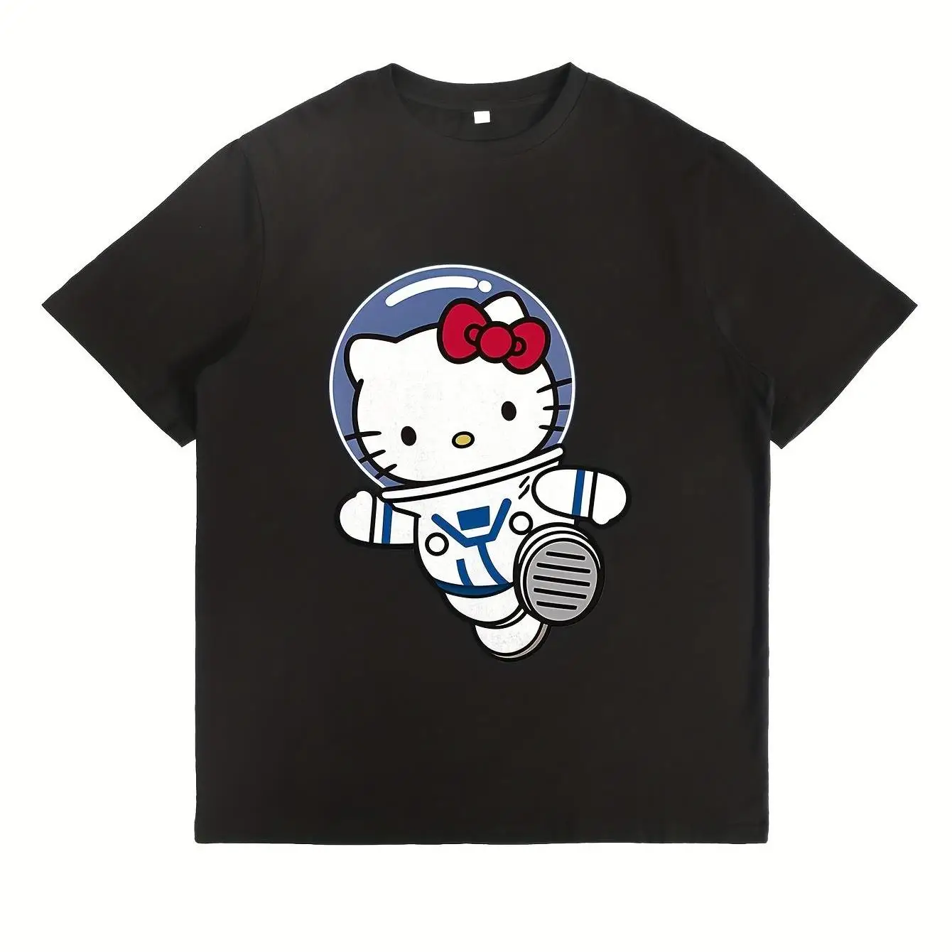 

Sanrio Cartoon T-shirt - Round Neck Casual, Daily Wear, Durable Material, Graphic Shirt