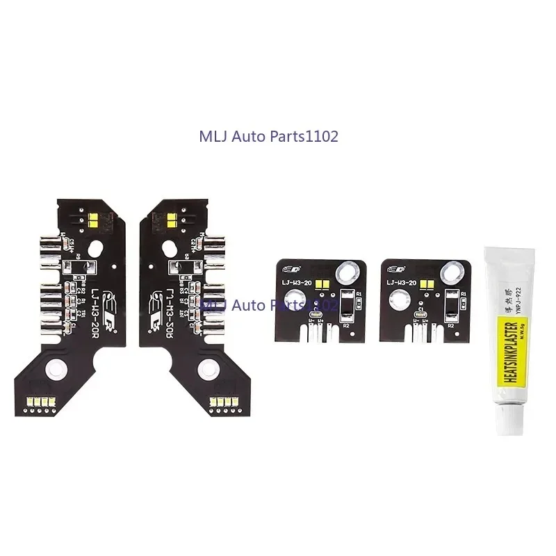 

For BMW 3 Series G20 2019 2020 2021 2022 CSL New Yellow DRL LED Modules Board Set Fit Pre‑LCI Adaptive LED Headlight