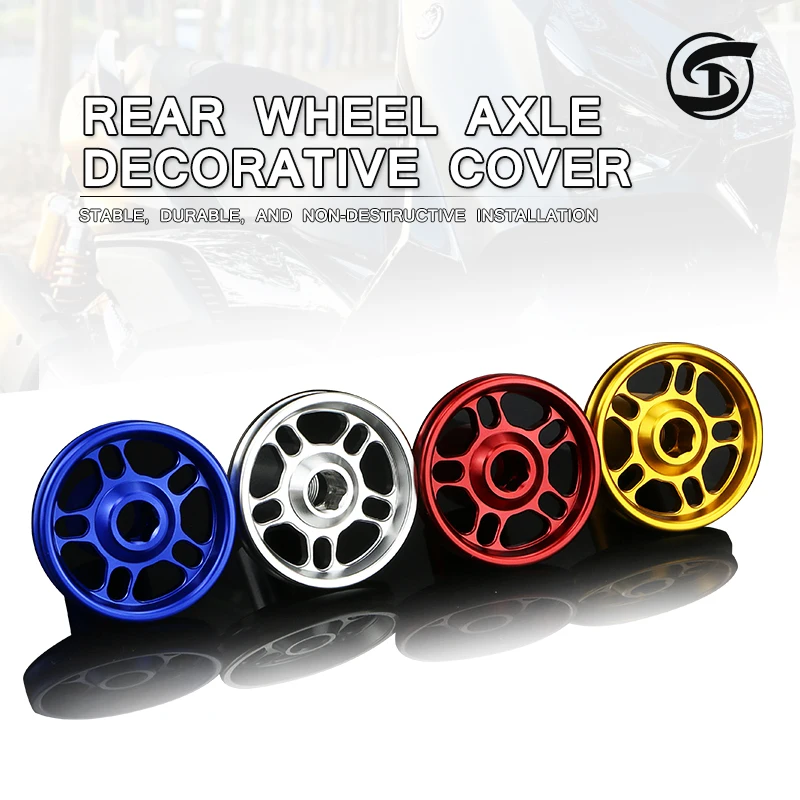 

Motorcycle Accessories for Yamaha 2018-2023 XMAX300 X-max300 Rear Axle Decorative Rear Rocker Arm Hollow Cover Modified Parts