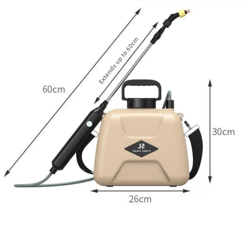 Shoulder mounted spray Household gardening spray watering Small agricultural spraying disinfection spray gun