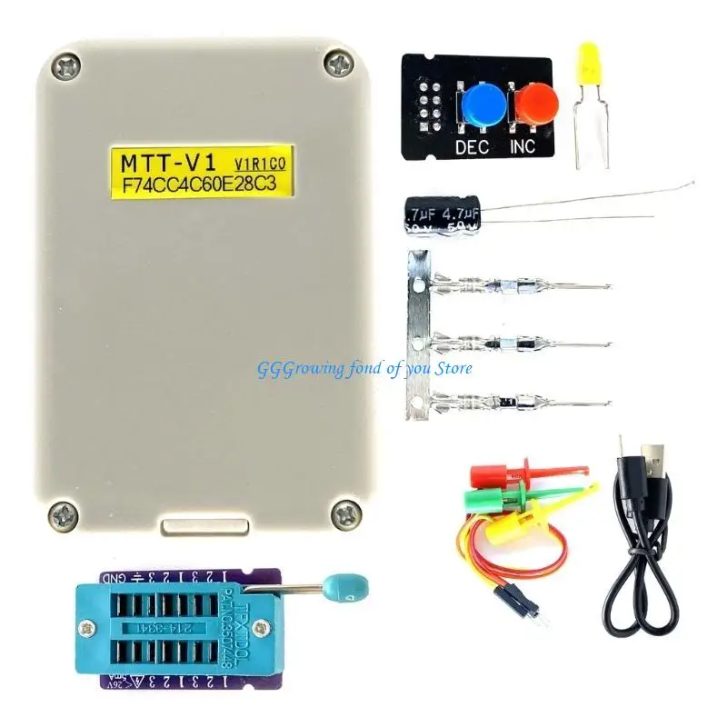 

H9EB Multifunction Transistor Tester Multimeter with TFTdisplay for Diode Triode