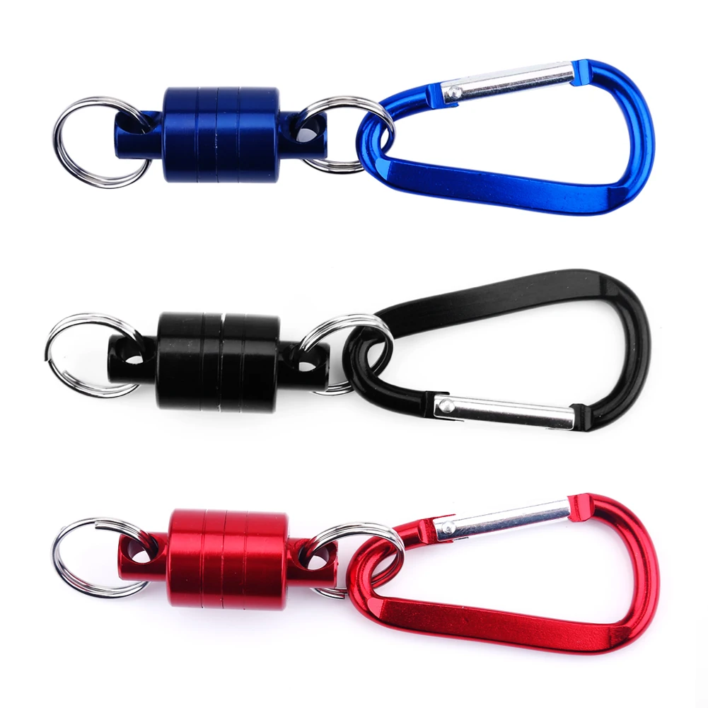 Magnetischer Fangnetzhalter für Fliegenfischen – Karabiner für Fangnetze und Angelzubehör