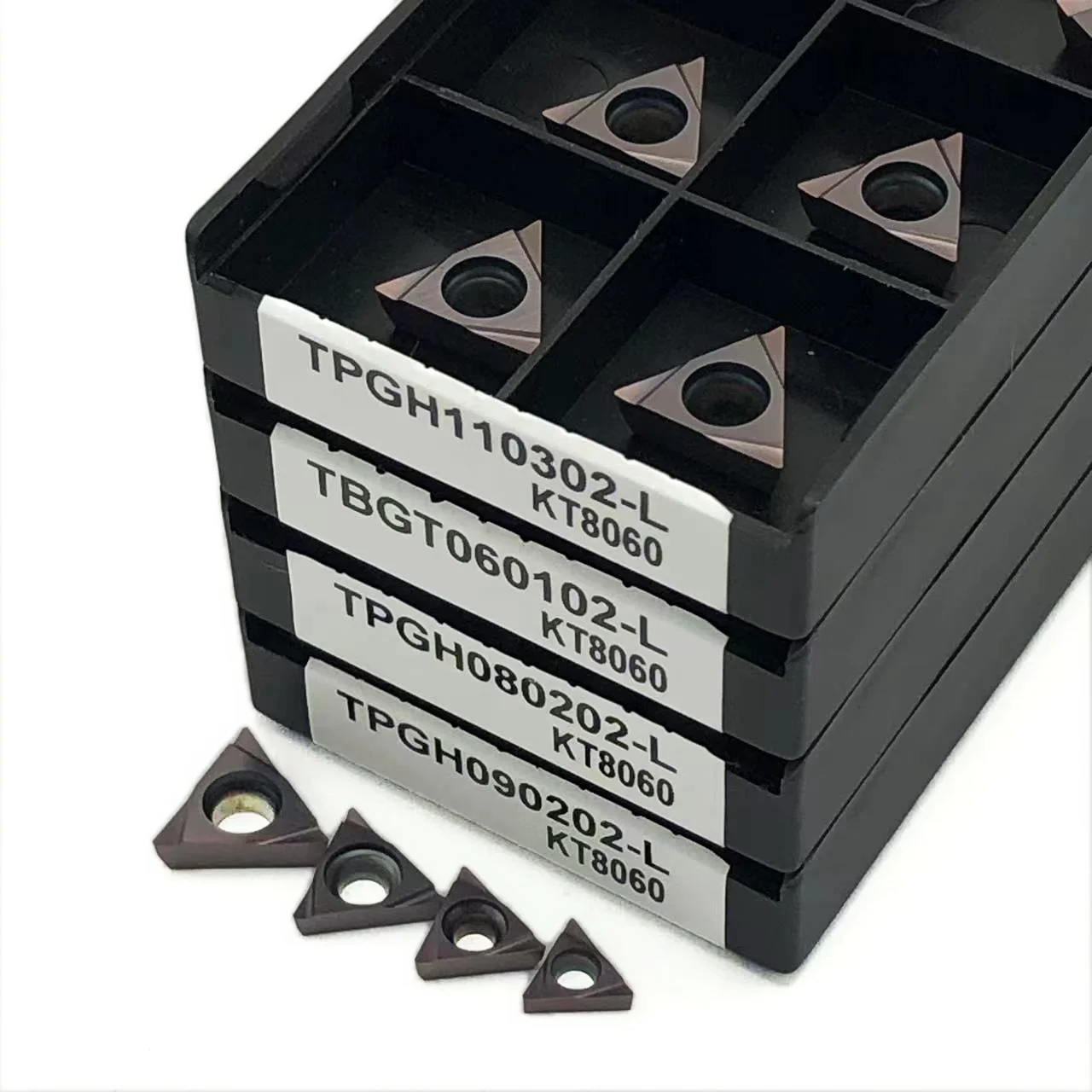 Outil de trou intérieur de tour CNC, lame en métal diamanté, lame en carbure, TPGH090Ath, TPGH080204, TPGH110302,TBGT060102 KT8060