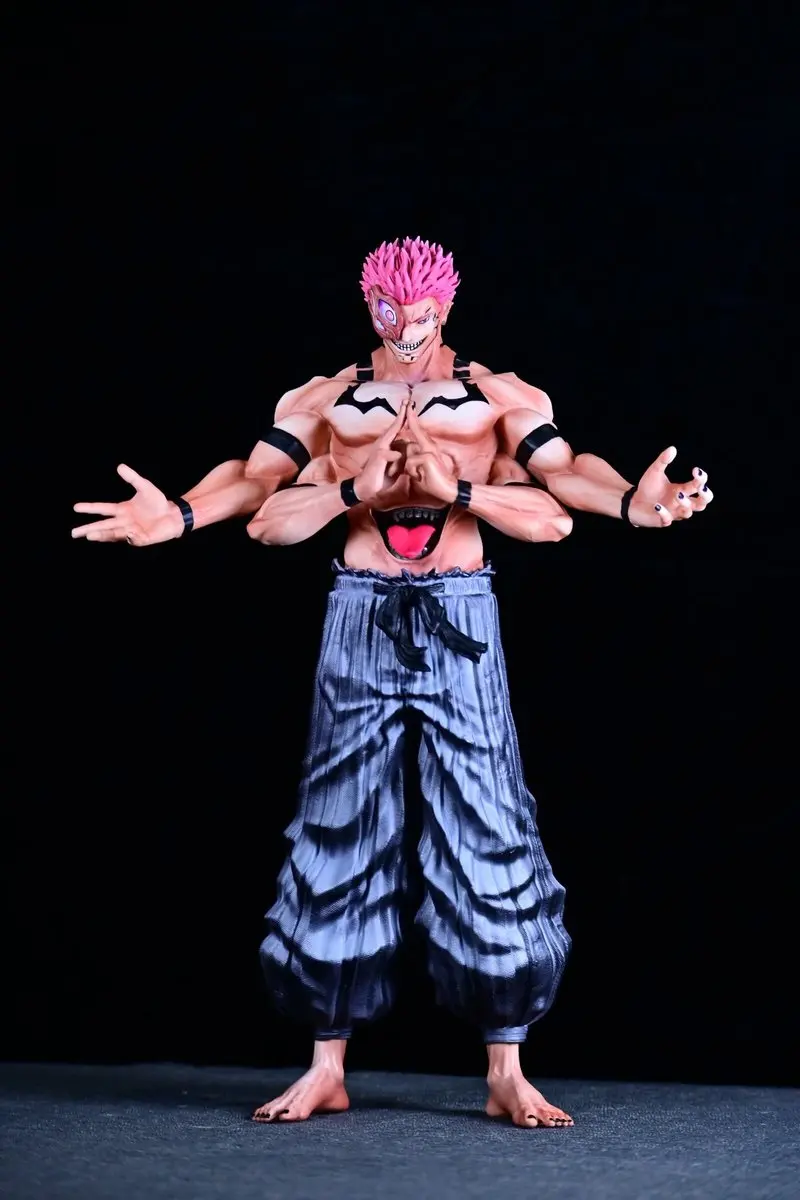 

31cm Jujutsu Kaisen Ryomen Sukuna Anime Figure Model Toy Desktop Ornament Gift For Anime Lovers Collectible Festival Gift