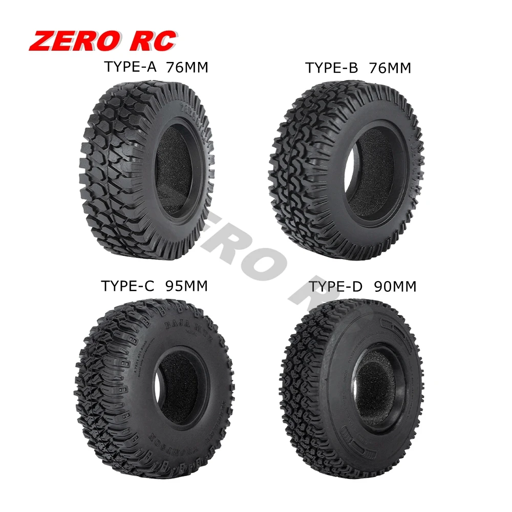 KEEDA Pneus RC 1.55 Et Jantes Alliage Beadlock Jaunes Pour Crawler 1:10 Tamiya CC01 D90 MST Jimny