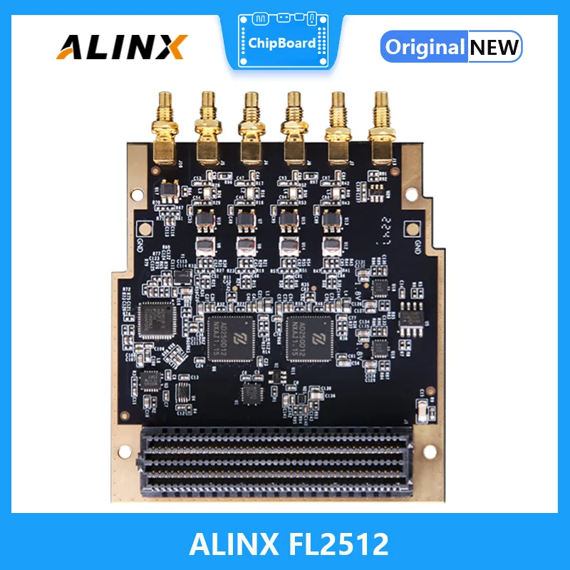 

ALINX FL2512: 4-полосная 12-битная субплата LPC FMC 250MSPS AD вход аналогово-цифровая