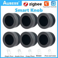 Zigbee Smart Knob Switch Tuya Smart Home Wireless Scene Remote Controller Switch Button Work With ZigBee Gateway Smart Life APP