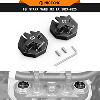 NICECNC For STARK VARG MX/EX Electric Dirt Bike 2024 2025 Front Forks Adjustment Knob Billet Aluminum