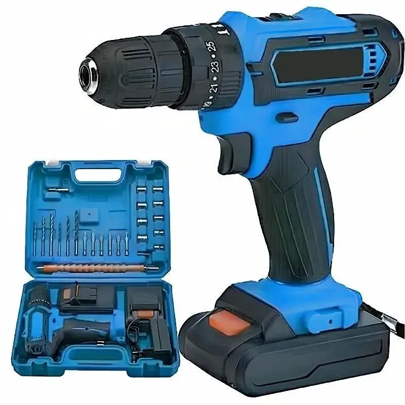 Factory Sale 16V Cordless Li-Ion Electric Tool Drill/Screwdriver & Angle Grinder for Cutting