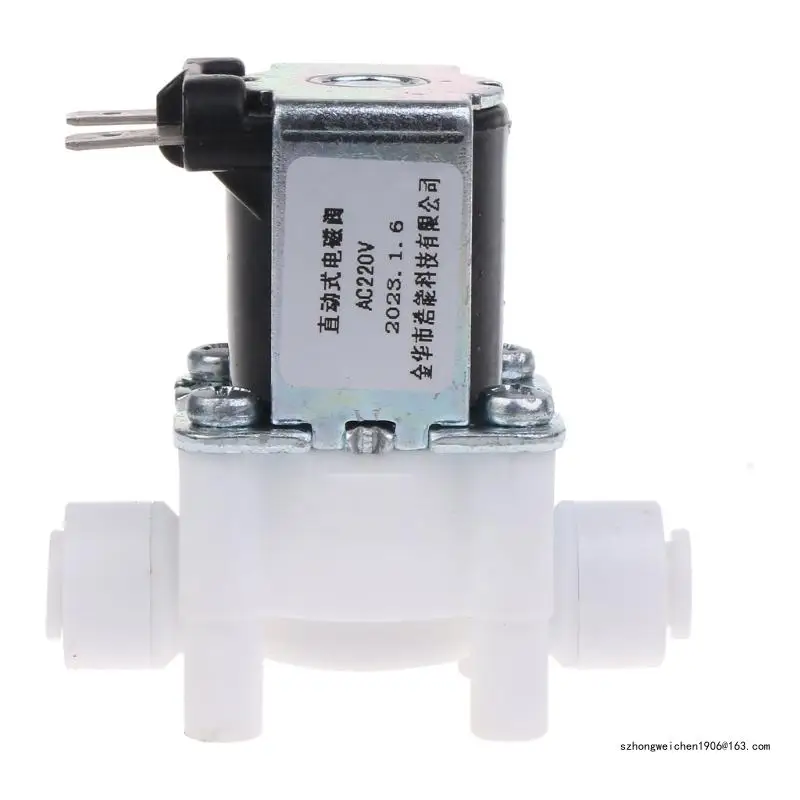 

28GF Electric Pressure Solenoid Normally Close G1/4 Water Air Inlet for Water Purifier Flow-Switch DC220V/12V/24V