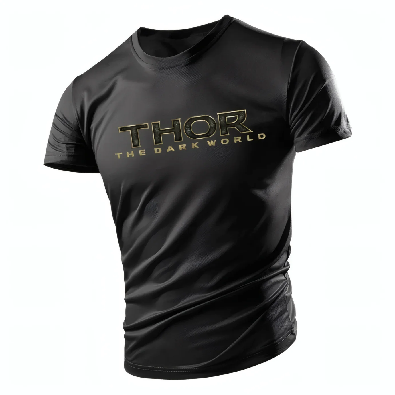 

Summer Fashion Sportswear Men'S Round Neck Y2k Short Sleeve T-Shirt Harajuku Gym Loose Comfortable Casual T-Shirt Quick Dry