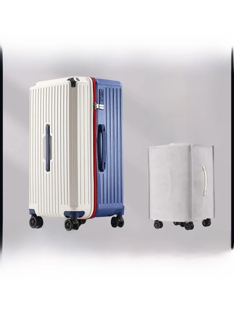 large-capacity-thickened-aluminum-frame-password-travel-suitcase-women's-check-in-28-luggage-pullman-durable-thickened