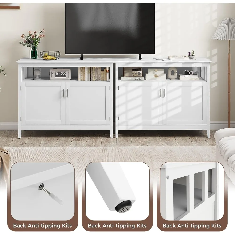 Armadietto a buffet con contenitore, bar da caffè con ante, consolle per credenza da cucina, ripiano regolabile, deposito di liquori per sala da pranzo