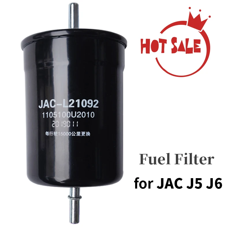 For JAC J5 J6 Fuel Filter High Quality Car Filter Gasoline Element Wholesale 1105100U2010