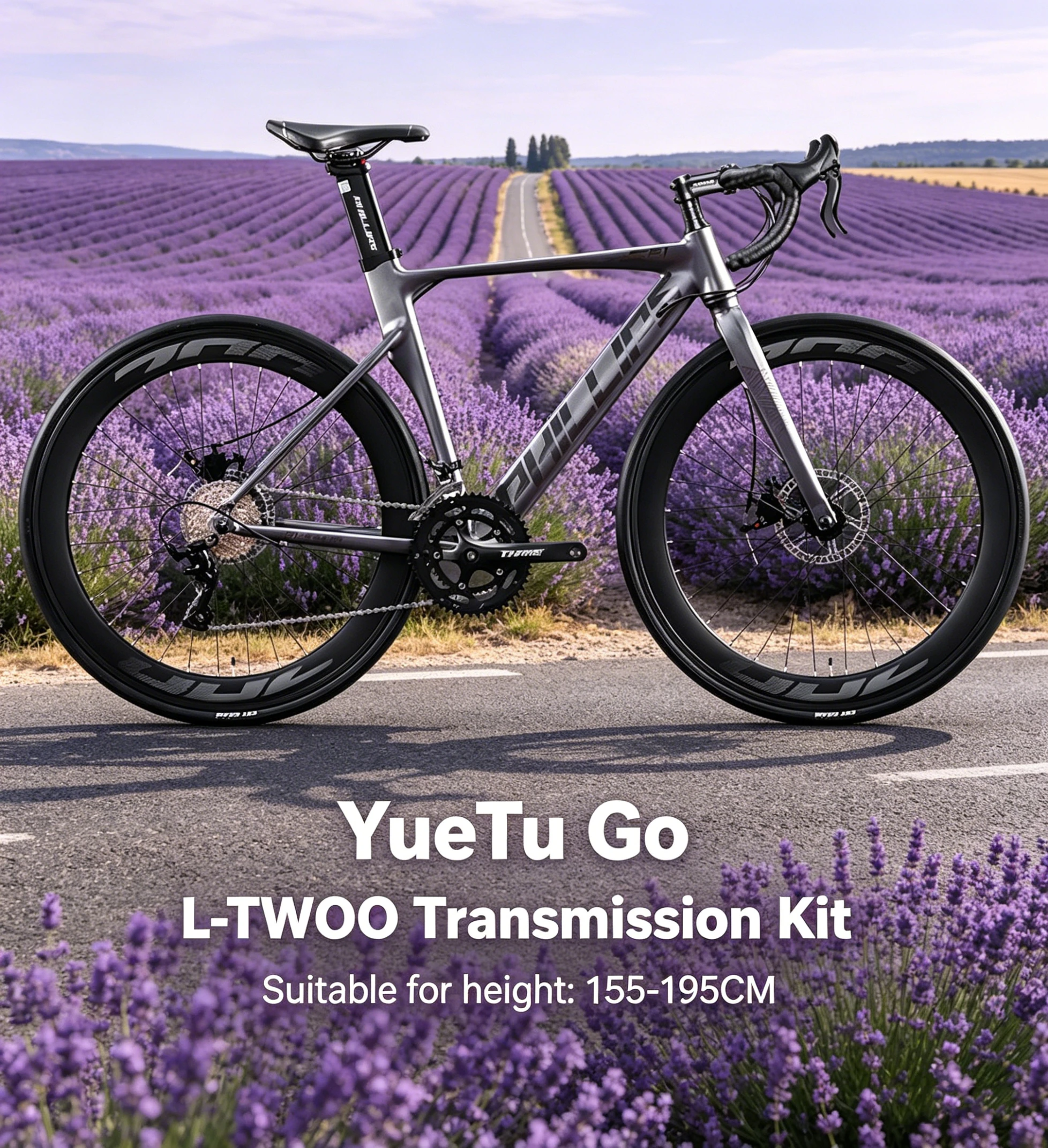 

Ultralight Aluminum Alloy Road Bicycle 700C Racing Road Bike 16/18 Speed Mechanical Disc Brake Portable Racing Gravel Bicicleta