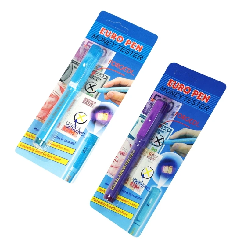 Fake Bill Money Checker with UV LED Universal Currency Tester Pen Detector Drop shipping