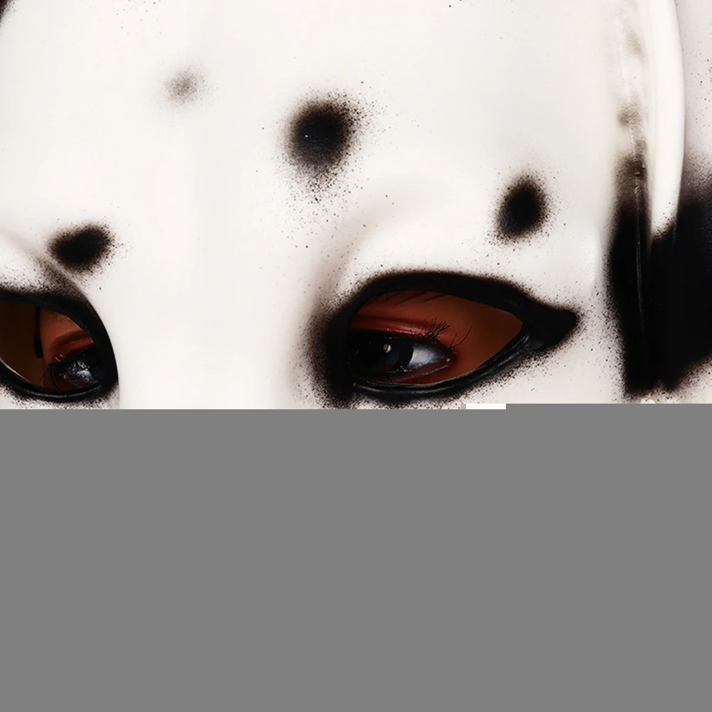 

Dalmatians Mask PU Foam Unisex Animal Party Dressing Reusable Decorative Halloween Cosplay Photo Toy