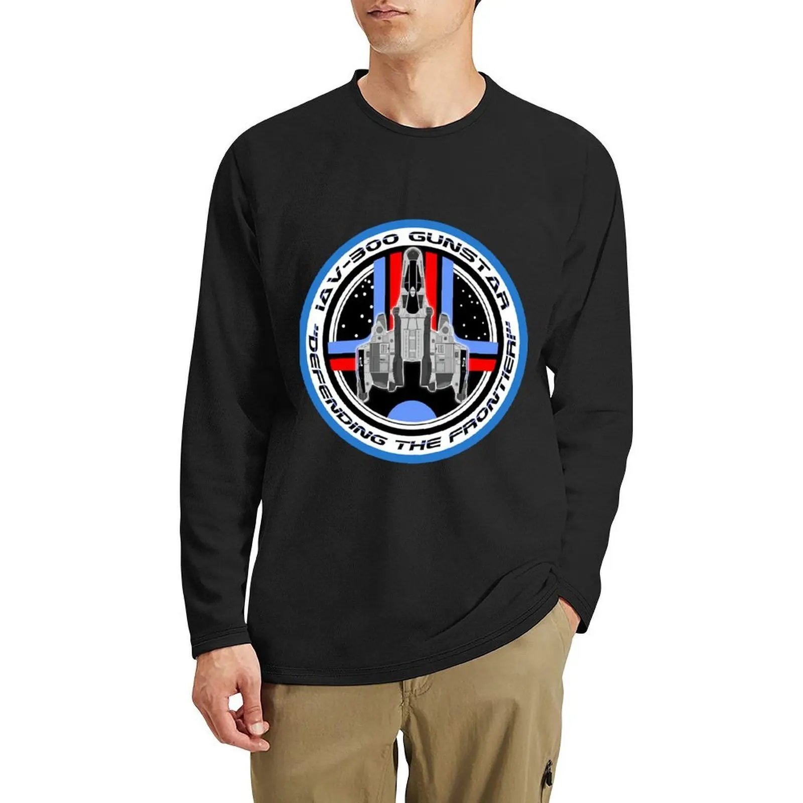 

Retro Vintage The Last Starfighter Gunstar Love You Long T-Shirt black t shirts boys t shirts Blouse men clothing