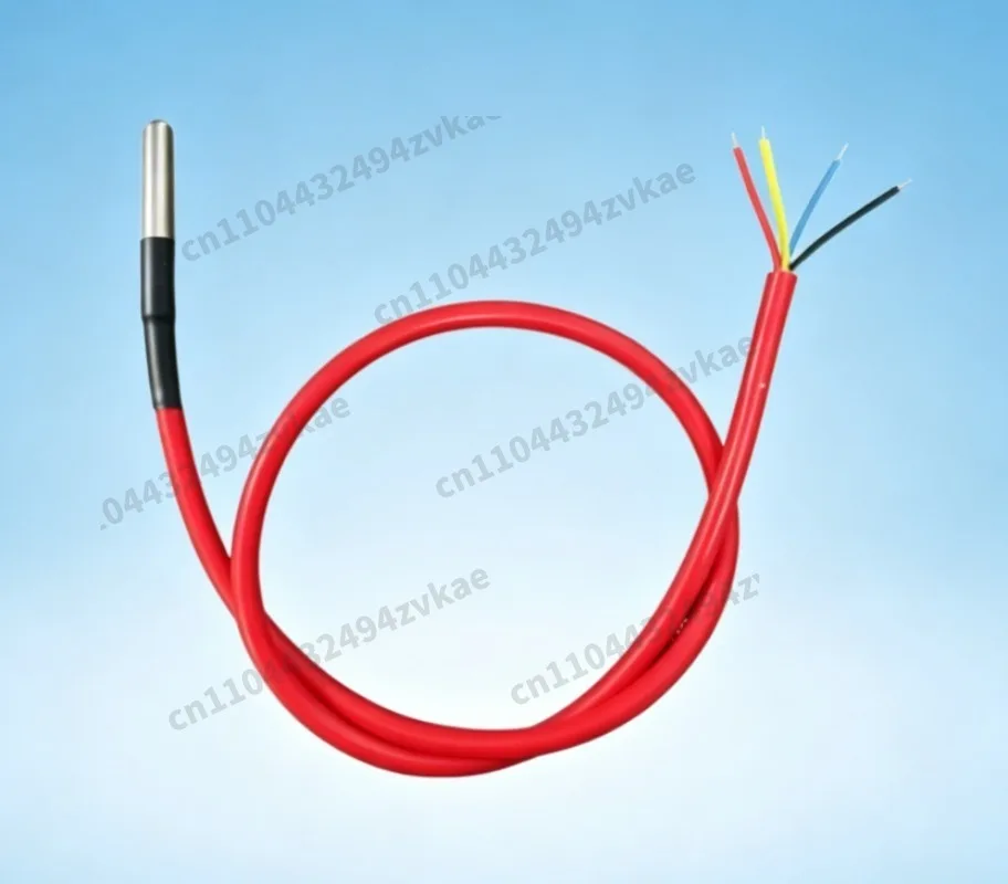 RS485 Temperature Sensor Modbus RTU -40~125℃ IP68 Waterproof Industrial Probe for PLC/SCADA