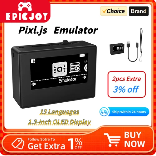 EPICJOY-emulador inteligente NFC Pixl.js para Switch/Switch2 NS Wii U 3DS OLED HD, simulador inteligente, accesorio para juegos Compatible con Bluetooth