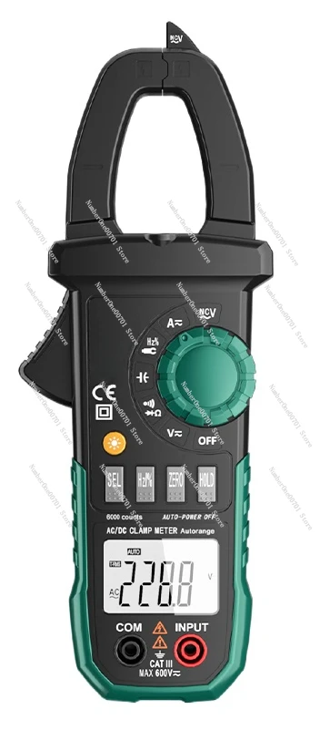 Digital Clamp Meter Multimeter High Precision Automatic Universal Meter Ammeter Electrical AC and DC Ammeter