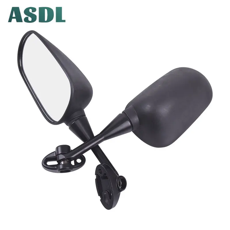 600CC Motorcycle Mirror Black ABS Plastic Scooter E-Bike Rearview Mirrors Back Side Mirror for Honda CBR600 F3 F4 F5 CBR 600