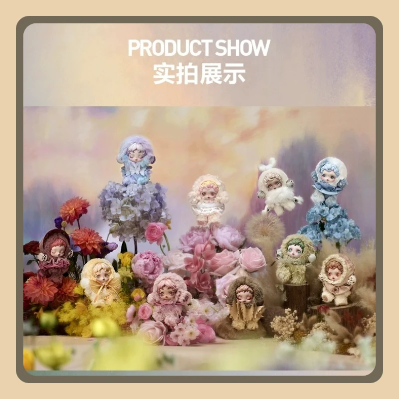 

Authentic POPMART SKULLPANDA Light Weaving Garden Vinyl Plush Pendant SP Winter Melody Blind Box lovely xmas birthday present