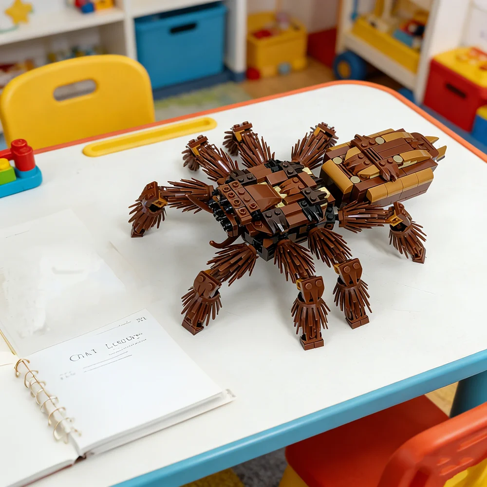 

Animal Building Blocks Tarantula MOC Spider DIY Toys for Adult 410pcs DIY Educational Birthday Gifts