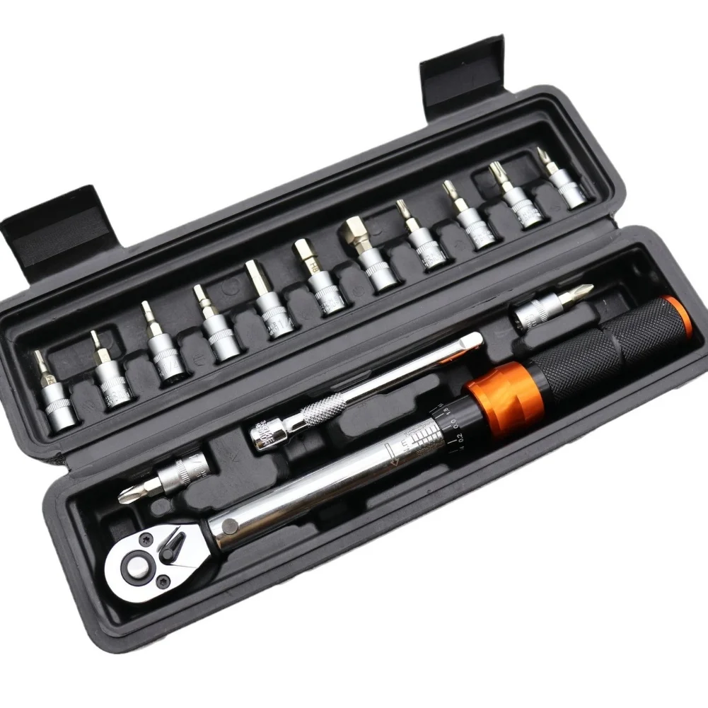 

Chrome Vanadium Steel Wrench Remover Adjustable Torque Wrench 800g Bicycle Torque Wrench Chrome Vanadium Steel