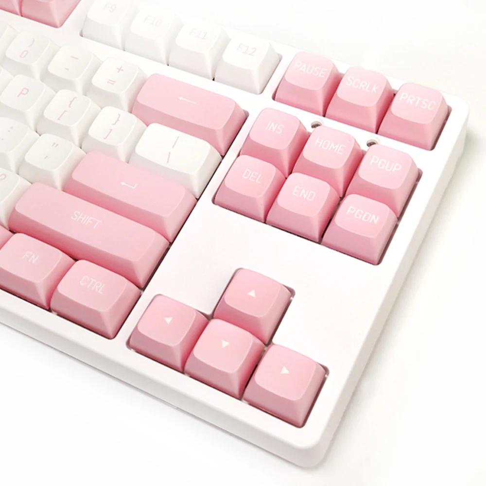 149 tasti PBT Double Shot Keycaps profilo CSA per Mx Switch GK68 tastiera meccanica Layout ISO 6.25U Space