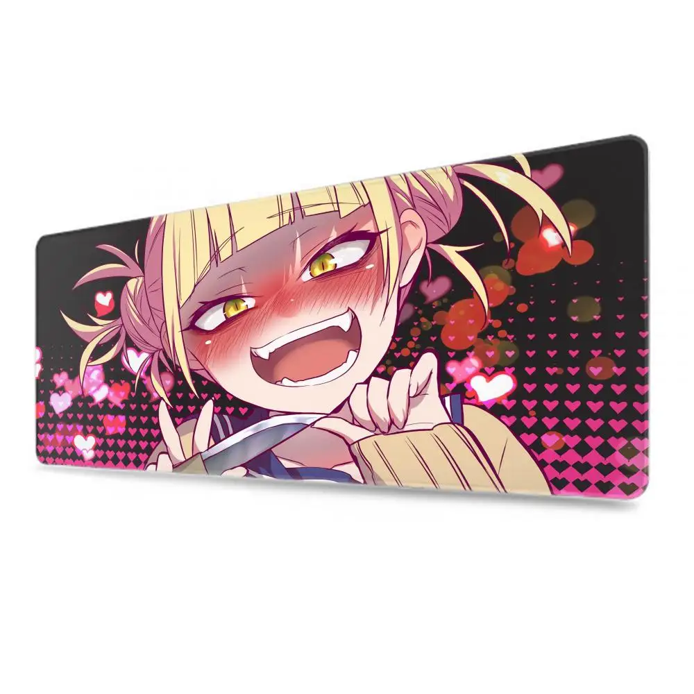 Large Mouse Pad XL Gaming Accessories Office Gamer Keyboard Academia Desk Mat Non-Slip Laptop Anime My Hero Himiko Toga Mousepad