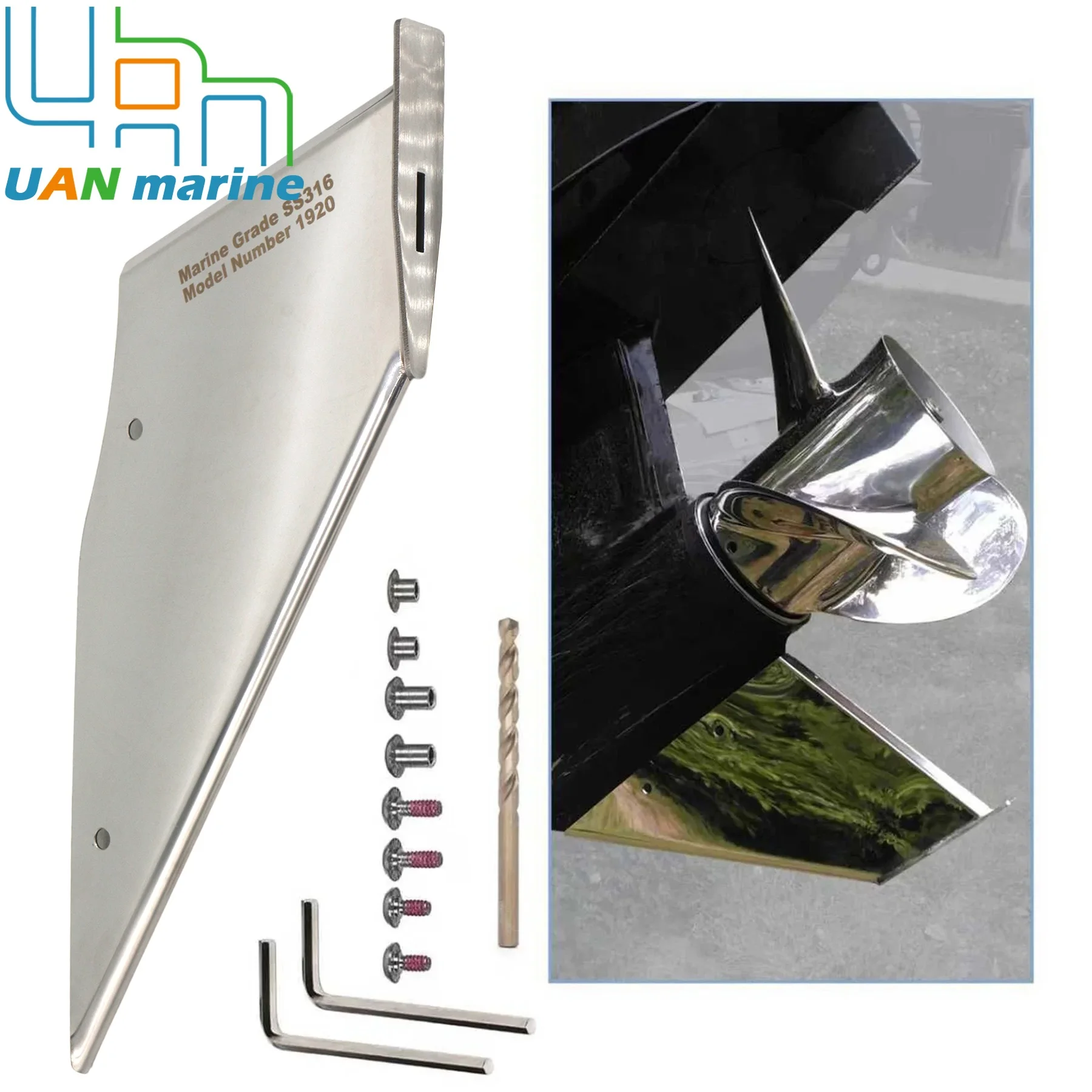27301 Safe Skeg Protector Compatible with Yamaha 2-Stroke 225HP 250HP 300HP 4-Stroke 200 225 250 300 350 HP Outboard Motor Parts