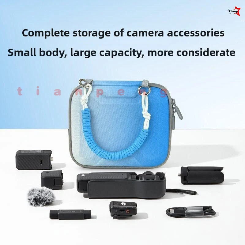 Storage Bag For DJI (Pocket3) Rigid EVA Frame Disperses Squeezing Pressure And Prevents Gimbal Camera Deformation Under Stacked