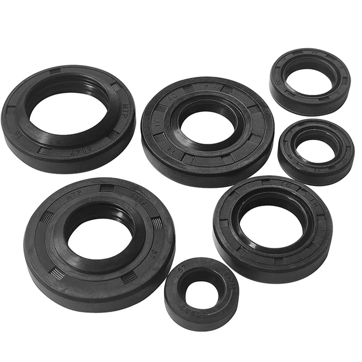 BAAQ 70853 Overhaul Rebuild Retaining Ring Kit 70853 Seal Kit Fit for Lawn Mower Lawn Mower Transmission
