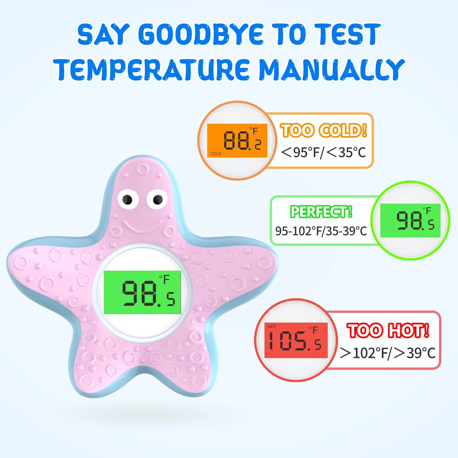 Baby Bad Thermometer Wasser digitale Thermometer Temperatur für Badewanne Thermometer, Baby Geschenke, Baby schwimmende Spielzeug