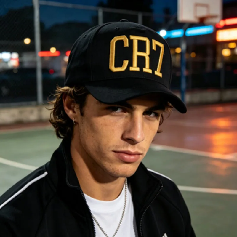 New Embroidered Baseball Cap, Trendy and Suitable for Both Men and Women - a Hip-Hop Style Product.