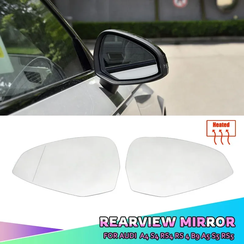 

Левое правое крыло, стекло с подогревом, сторона водителя и пассажира для Audi A4 S4 RS4 RS 4 B9 A5 S5 RS6 RS 5 2016-2023