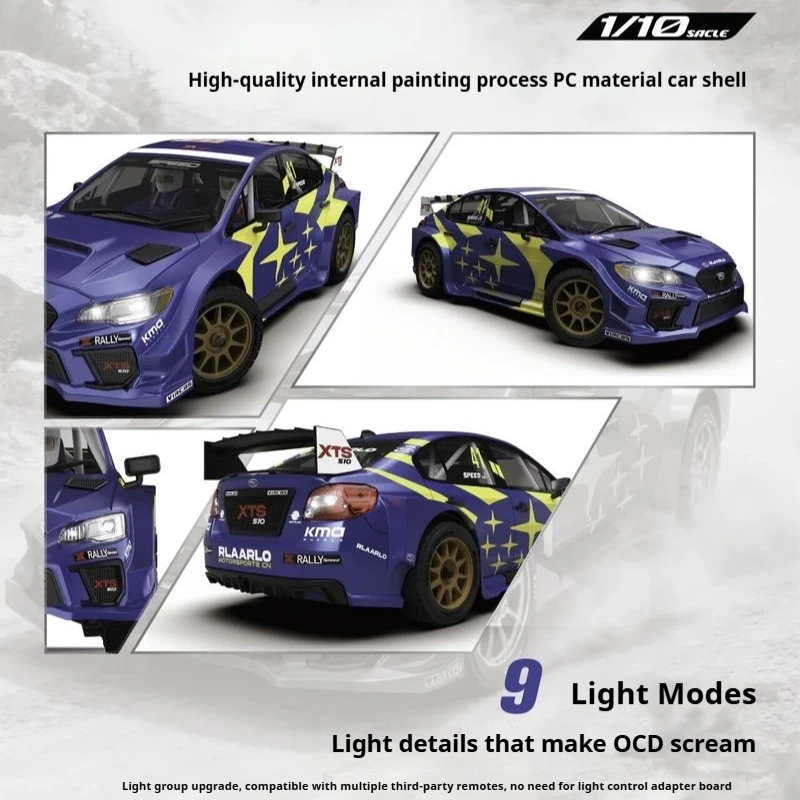 جديد بيع جيد كورولا 1:10 Xts-S10 التحكم عن بعد الكهربائية رباعية العجلات رالي السيارات على الطرق الوعرة مركبة