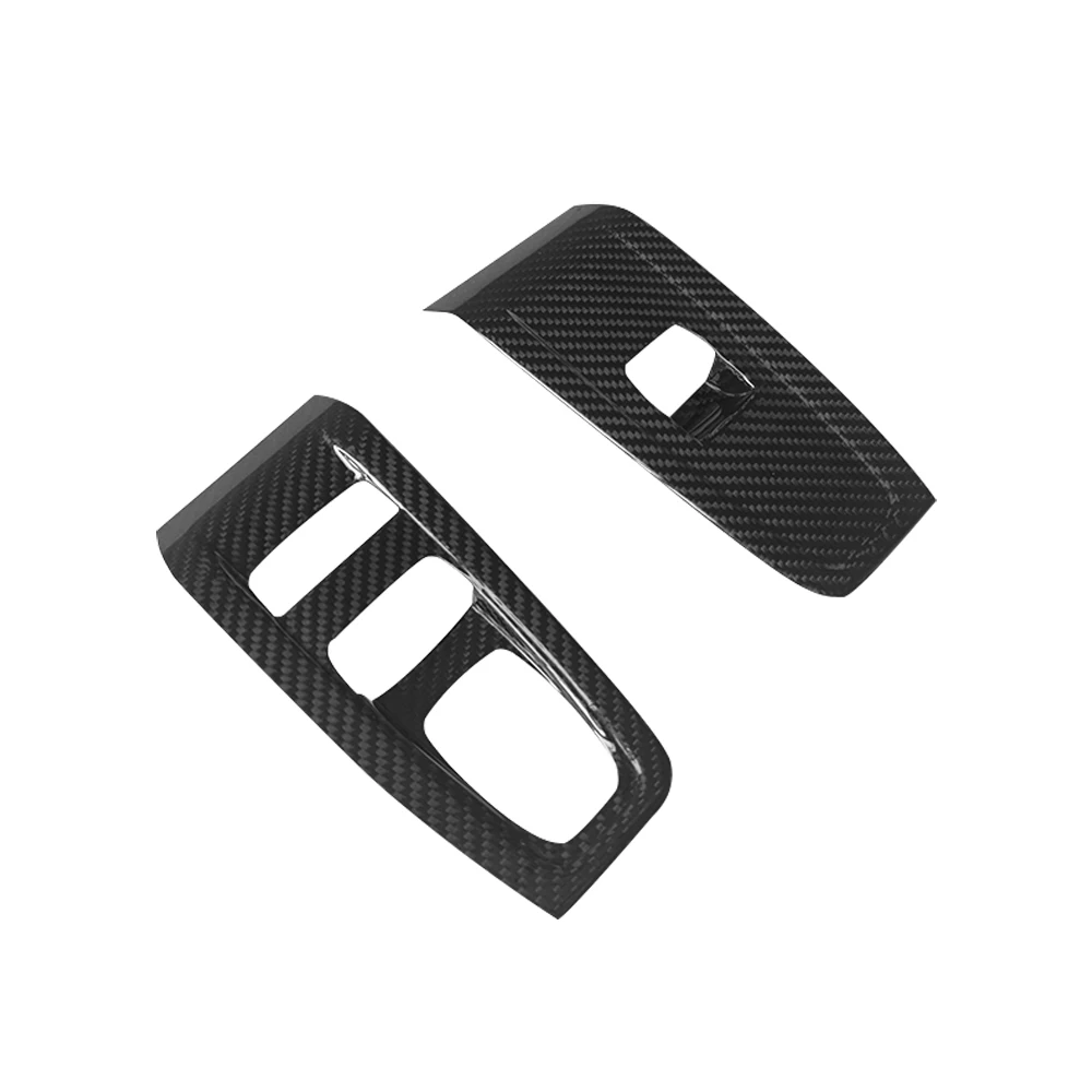 RHD only Real Dry Carbon Window Lift Switch Button Panel Trim Cover For Toyota GR86 for Subaru BRZ 2021+