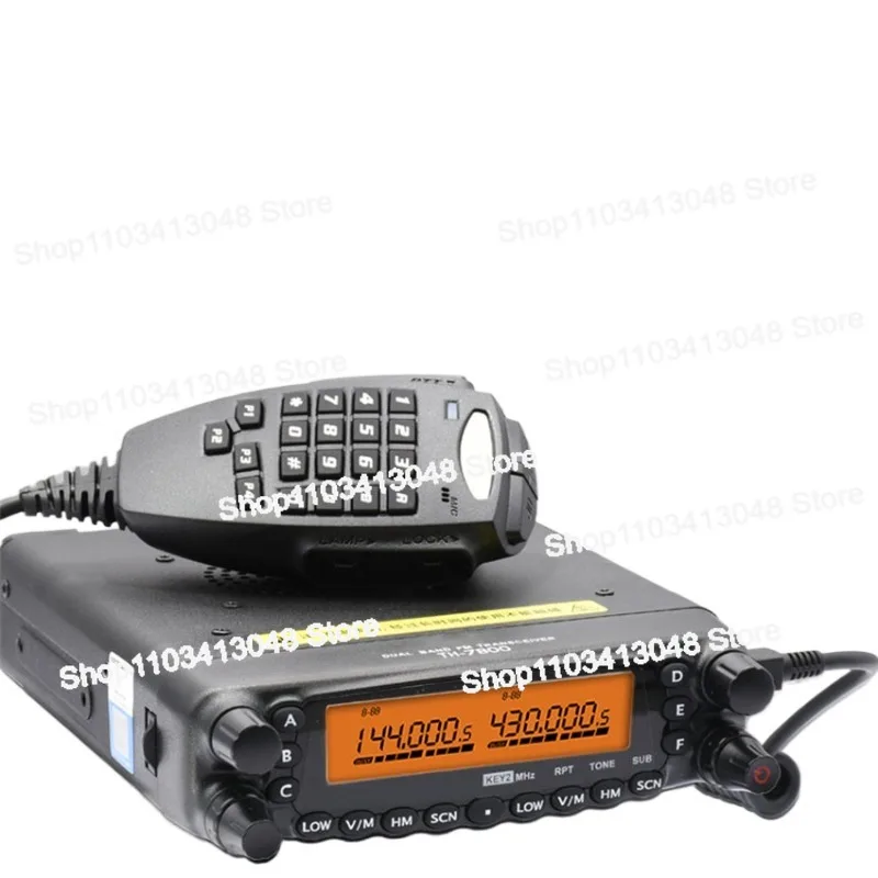 

TH-7800 Dual Display Car Radio Walkie Talkie Dual Band 134-174/400-480MHz 50W Mobile Transceiver Two Way Radio
