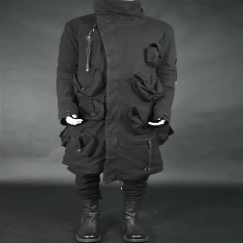 2025 New irregular personalized design slimming men's coat