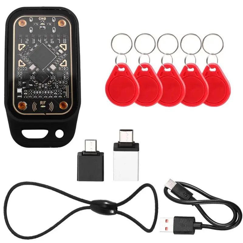 B03B-Chameleon V3.0 Upgraded RFID Smart Chip Emulator Reader Reader Writer Copier 125Khz 13.56Mhz ID IC Card Tag Copyer