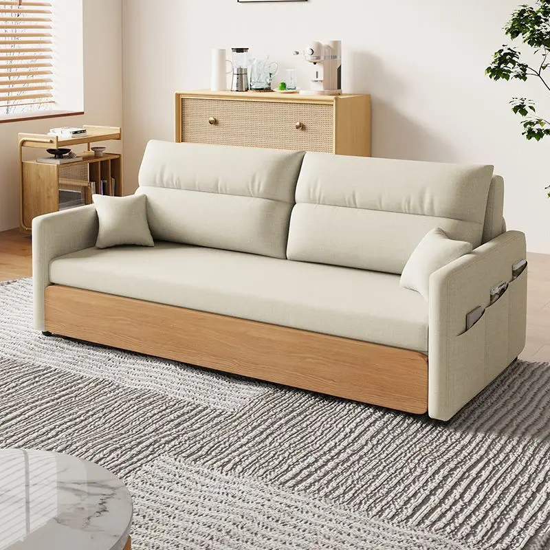 Sofa bed dual-purpose foldable multi-functional living room simple retractable