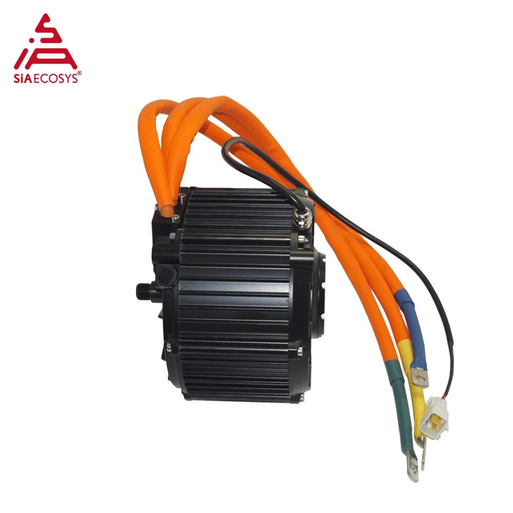 QSMOTOR QS165 50H 72V 10000W PMSM Mid-Drive Motor met Hall/Encoder voor Elektrische Motorfiets E-bike Off-Road