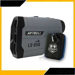 Golf Range Finder com Flag-Lock Inclinação Ajustado Distância Medidor, Laser Rangefinder, Monóculos Caça, ao ar livre, 1200m, 650m