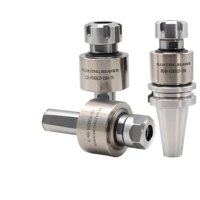 Floating Holder CNC Swiss Type Lathe Tool Adjustable Radial 360 Degree Auto Return Center Precision Boring Reamer